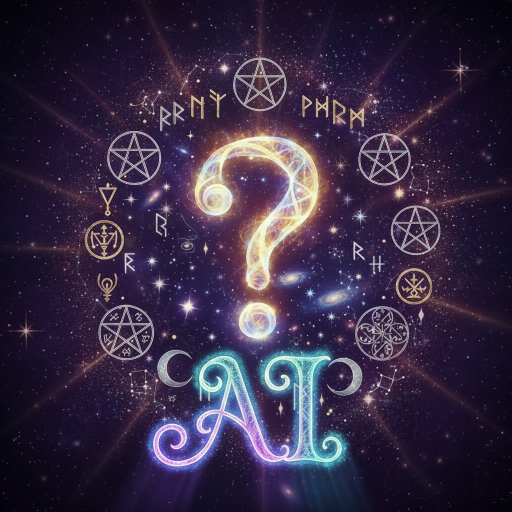 The Dilemma of The Use of AI in Spirit Keeping & Magick