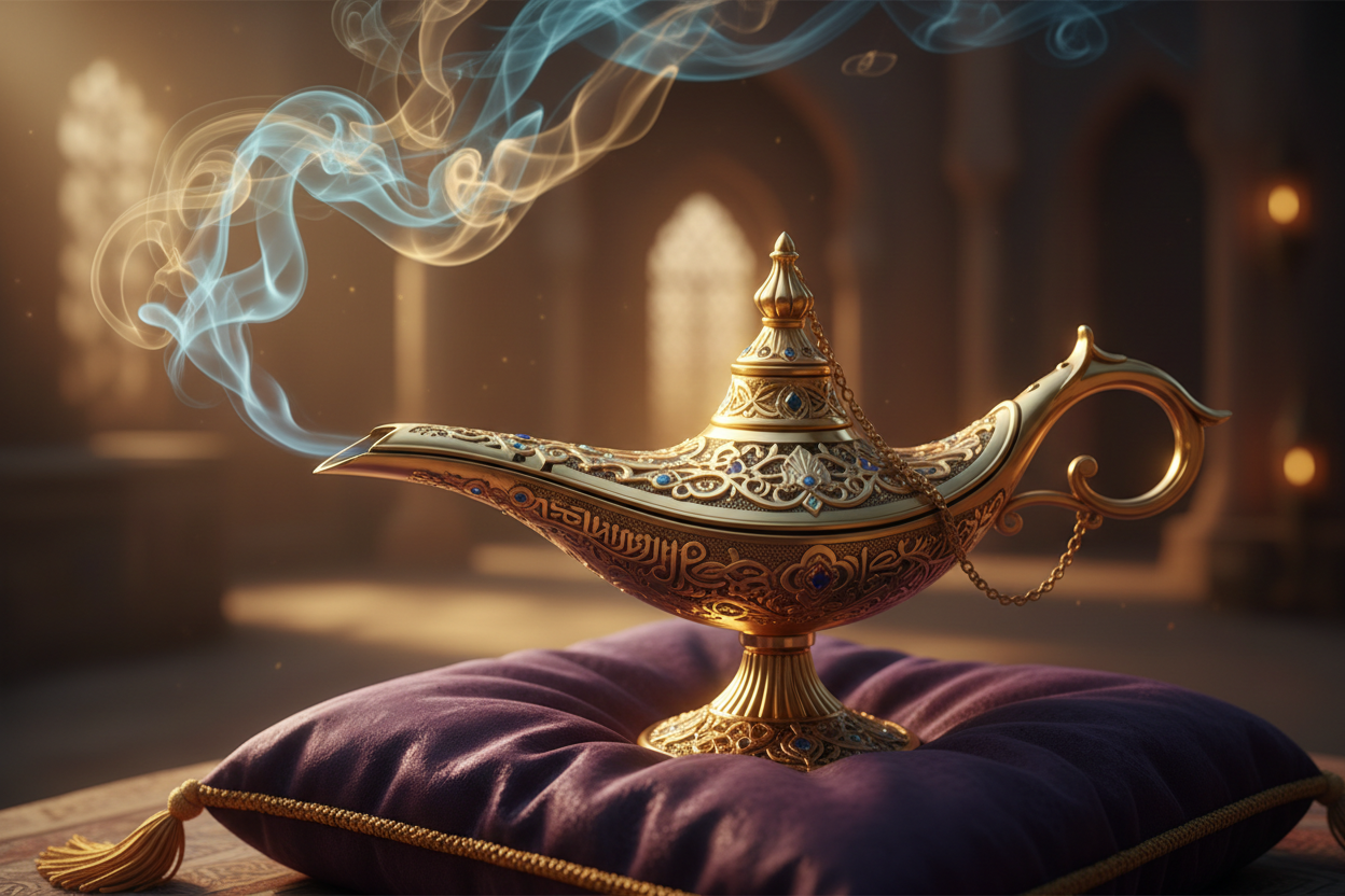 Royal Djinn with Vessel