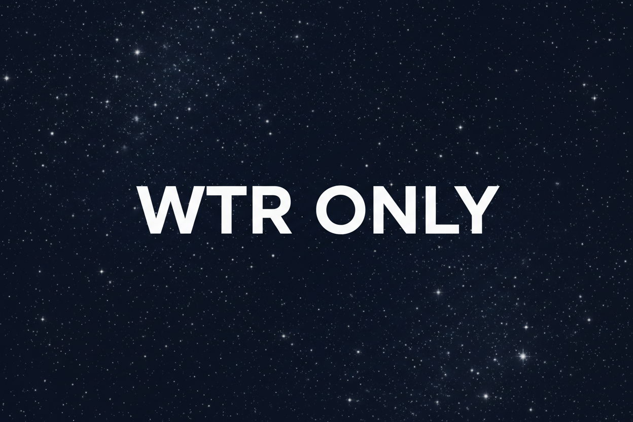 WTR Only