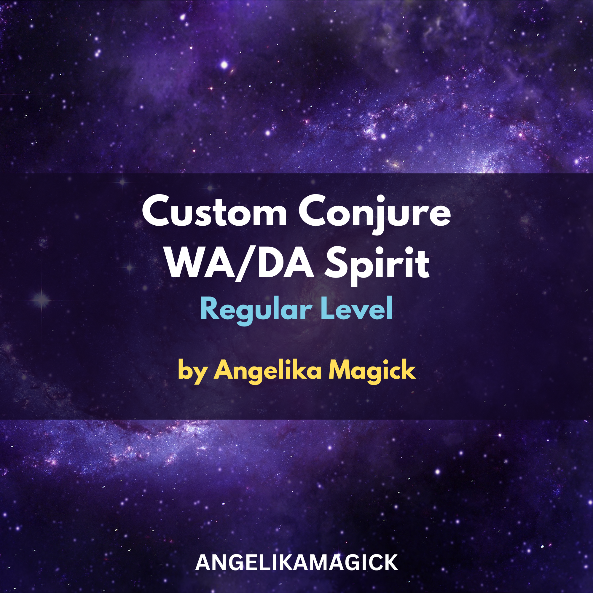 Räätälöity säännöllisen tason henkiparin loihtiminen suoralla sidoksella - Spirit Binding - kaukosidonta