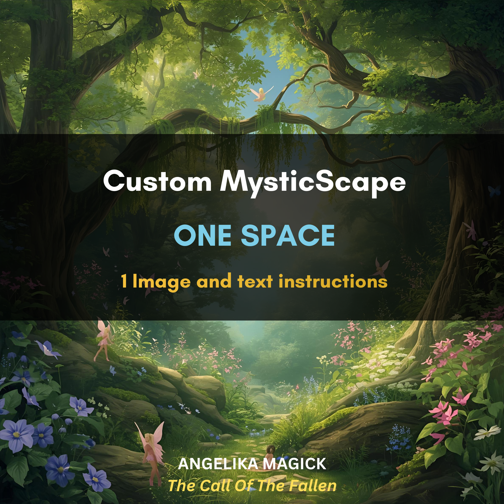 Custom MysticScape. Includes One Image and Instructions. Astral Space, Astral Abode, Dreamscape. Spirit Keeping.