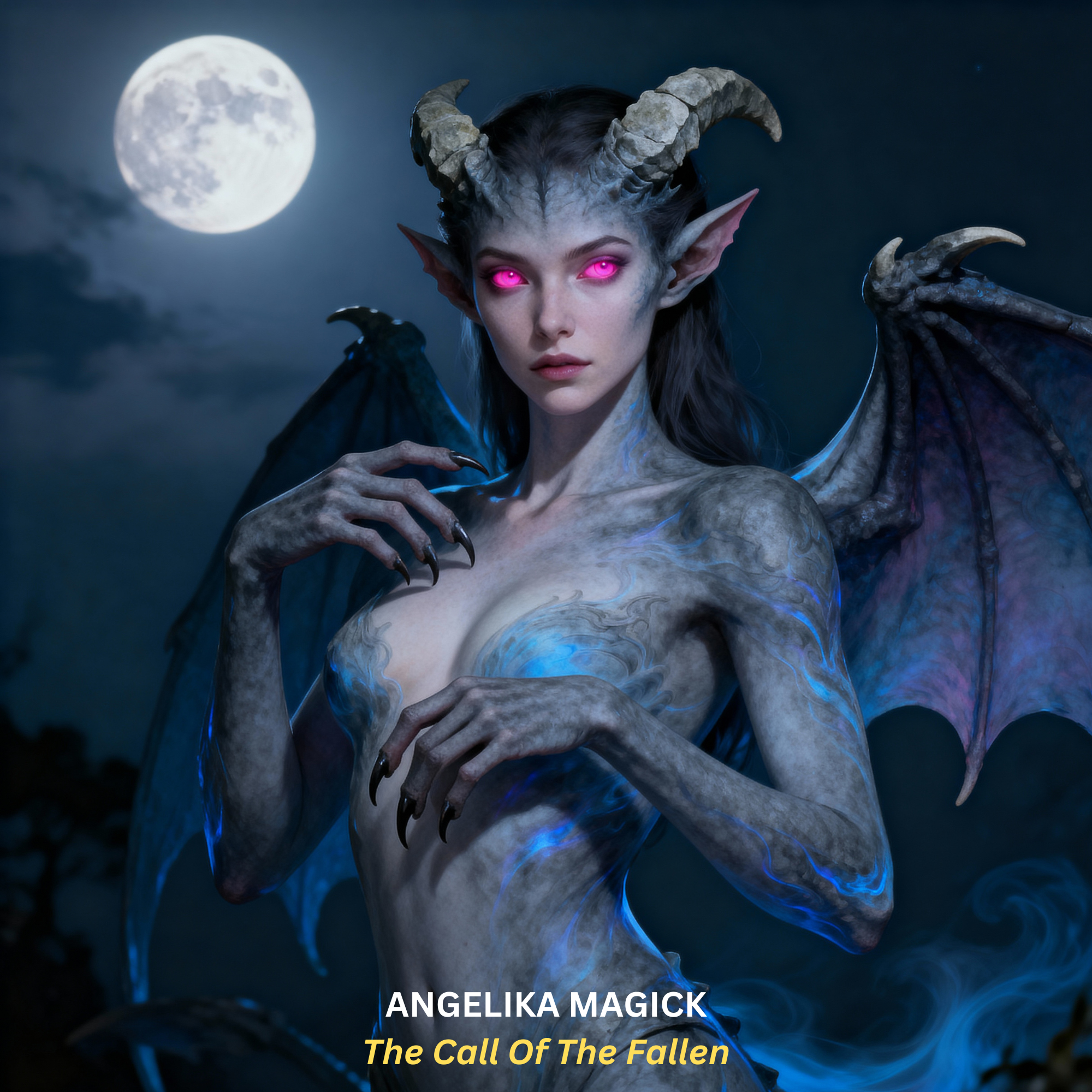 Female Emomimi Gargoyle M. - Preconjured - Direct Binding - Standard Listing - Angelika Magick