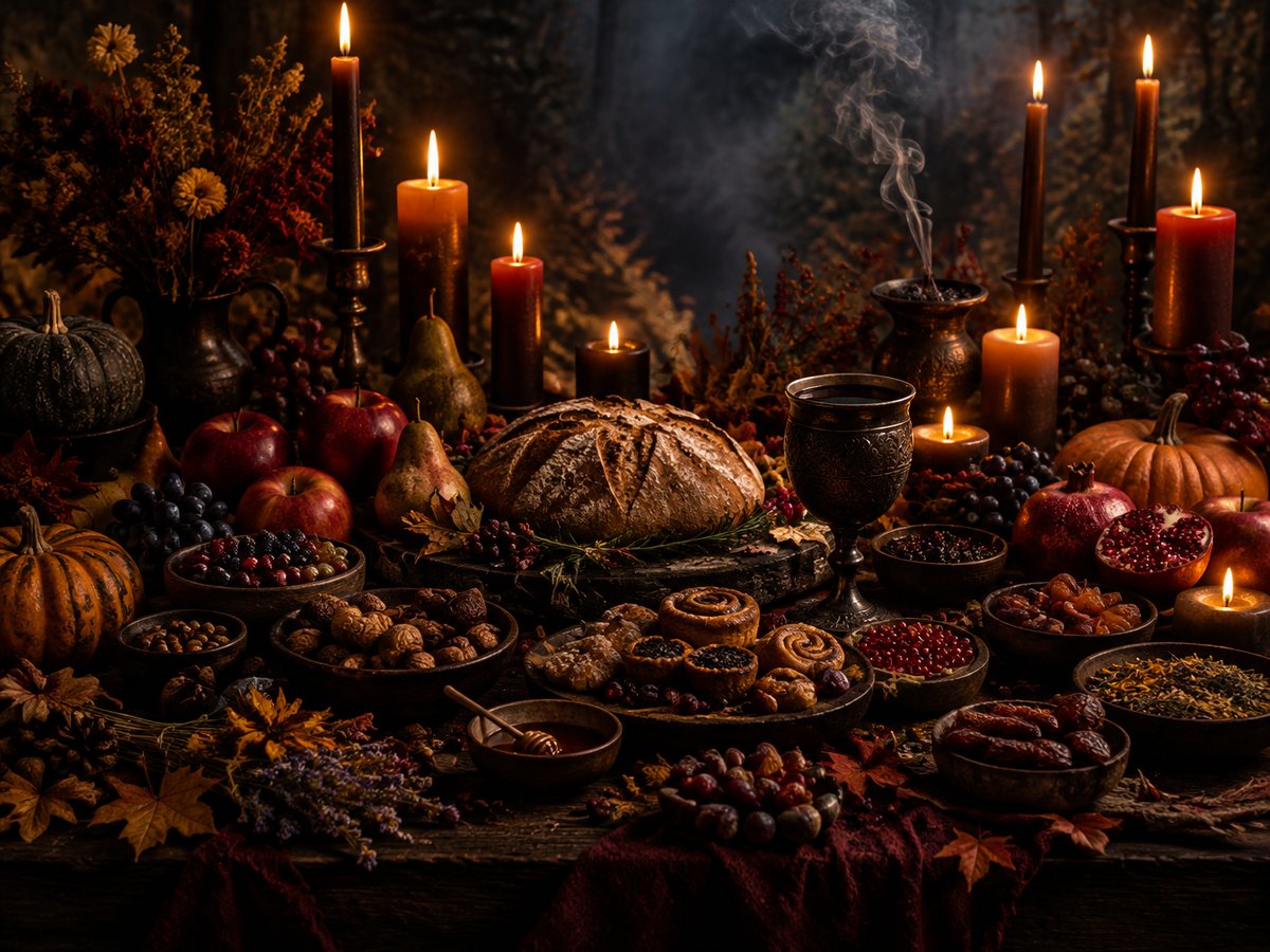 Free Energized Samhain Halloween Digital Offering for A Group Of Spirits with your 50 EUR order after discounts