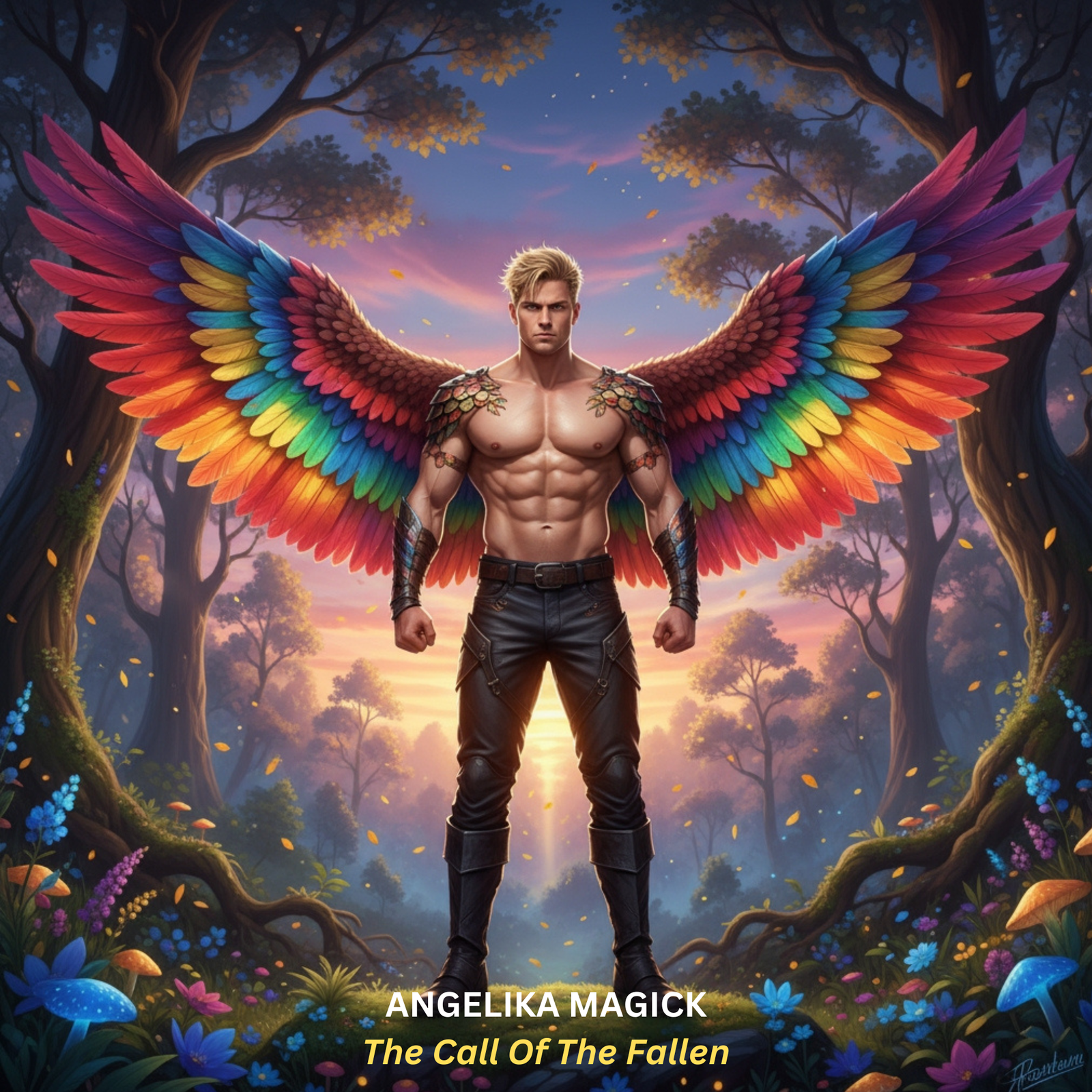 Male Rainbow Phoenix Shifter M. - Preconjured - Direct Binding - Spirit Keeping- Angelika Magick