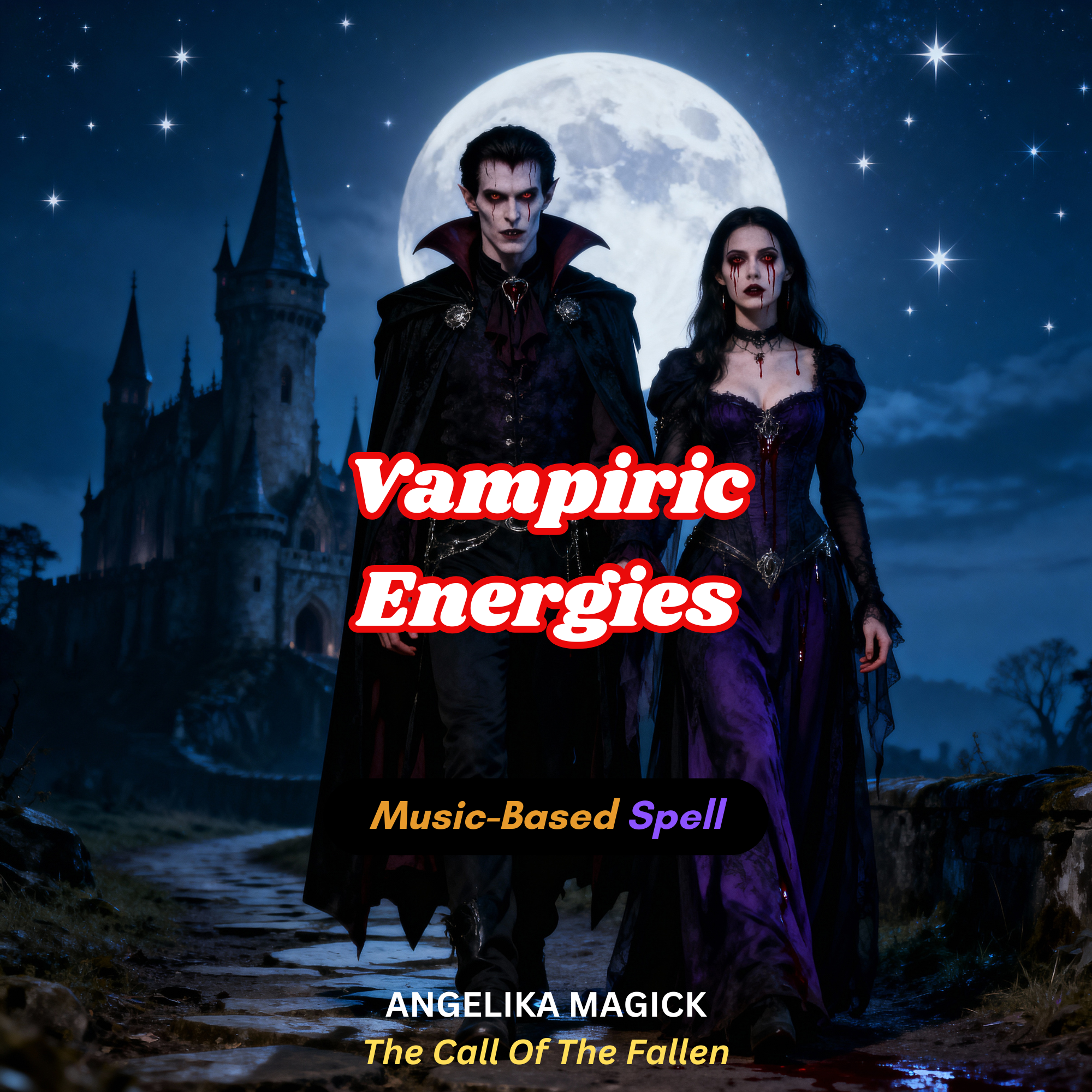 Vampiric Energies Music-Based Spell Incantation🎶- A Powerful Energy Activation Through Music - Created by Angelika Magick