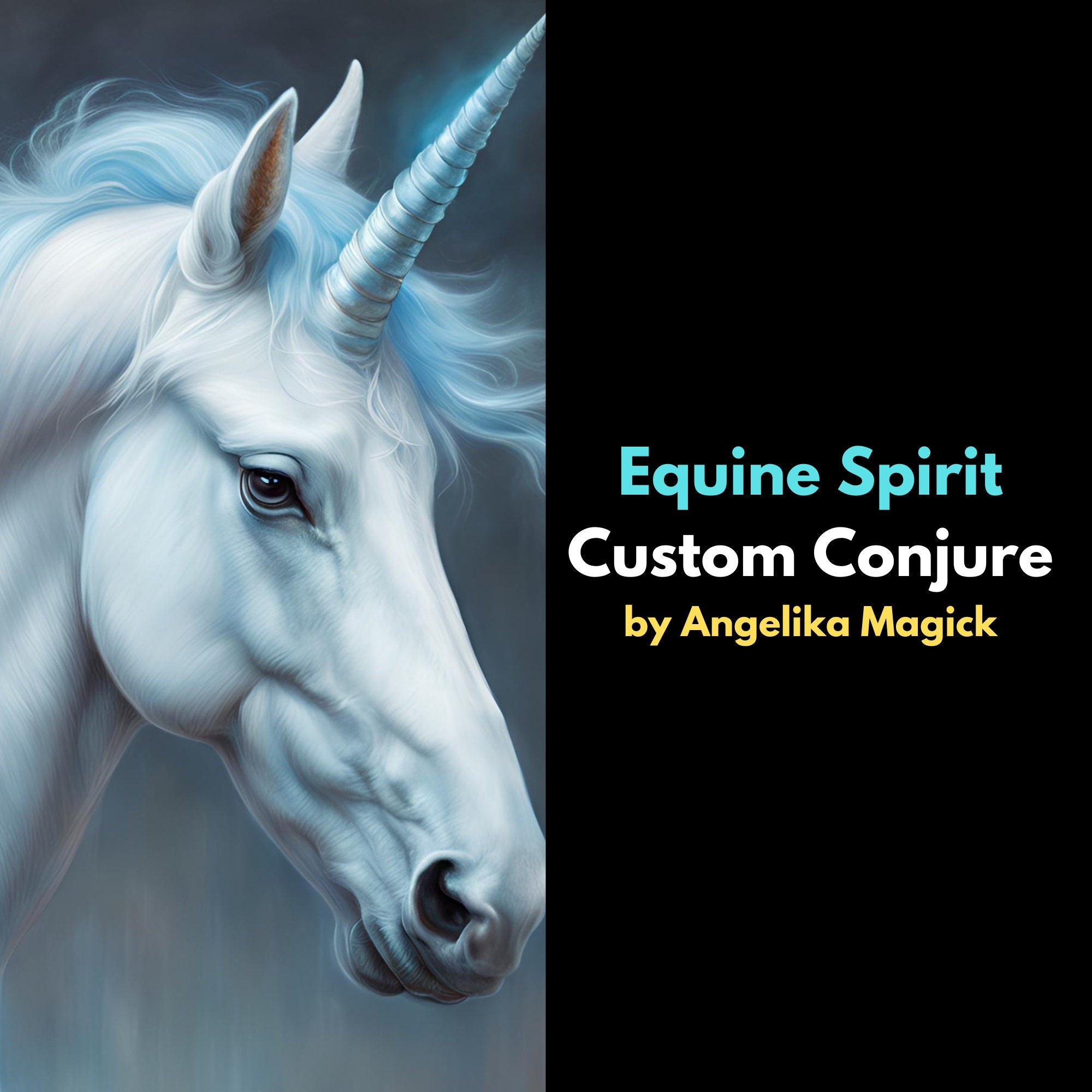 Custom Conjure of an Equine Spirit Companion with Direct Binding - Spirit Binding