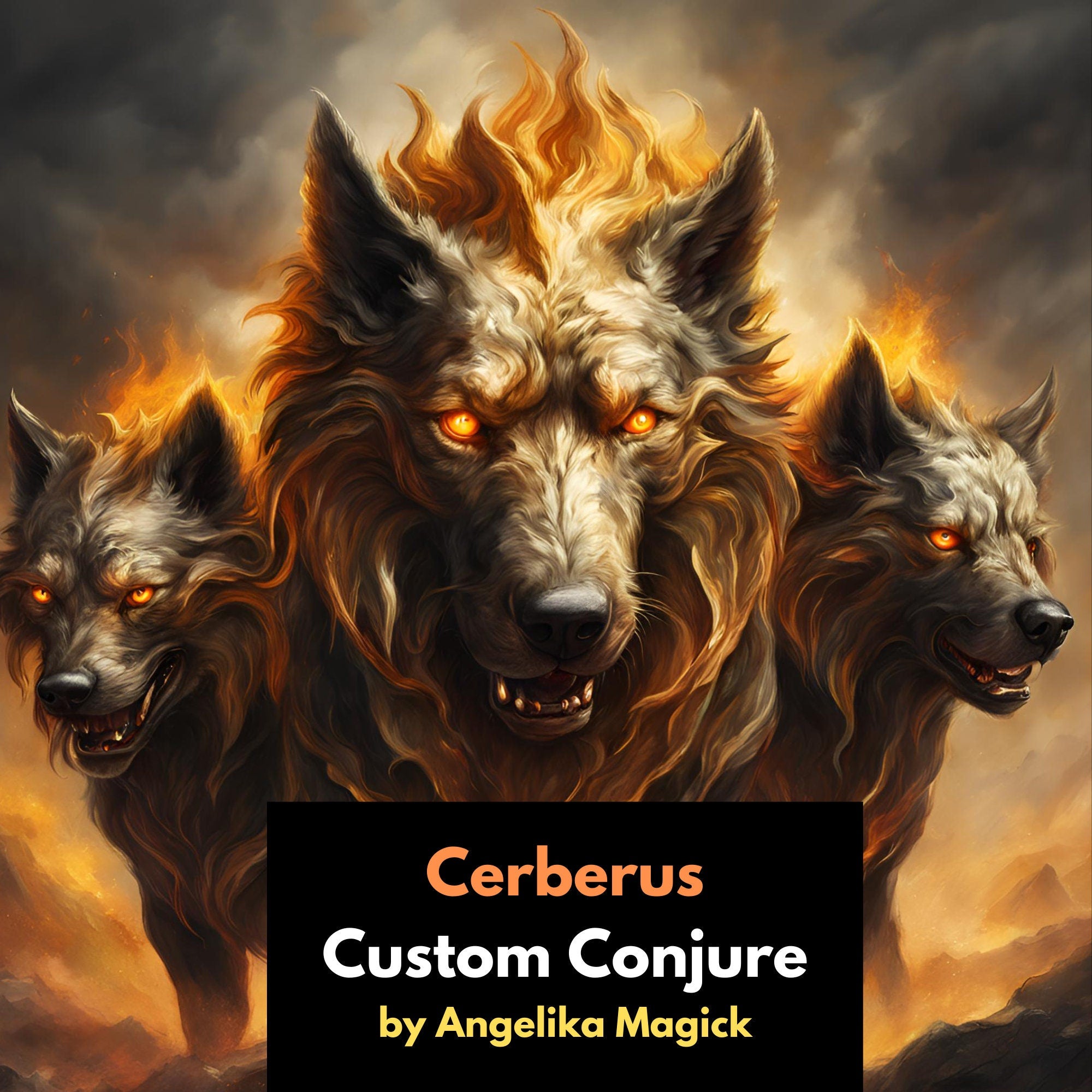 Custom Conjure of a Cerberus Spirit Companion with Direct Binding - Spirit Binding