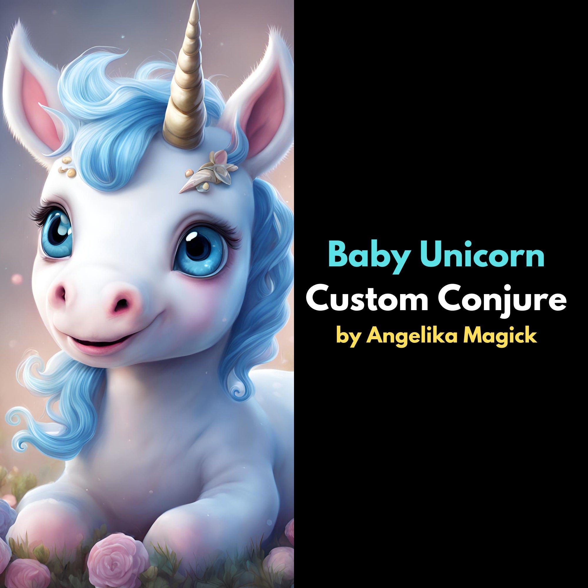 Custom Conjure of a Baby Unicorn Spirit Companion with Direct Binding - Spirit Binding