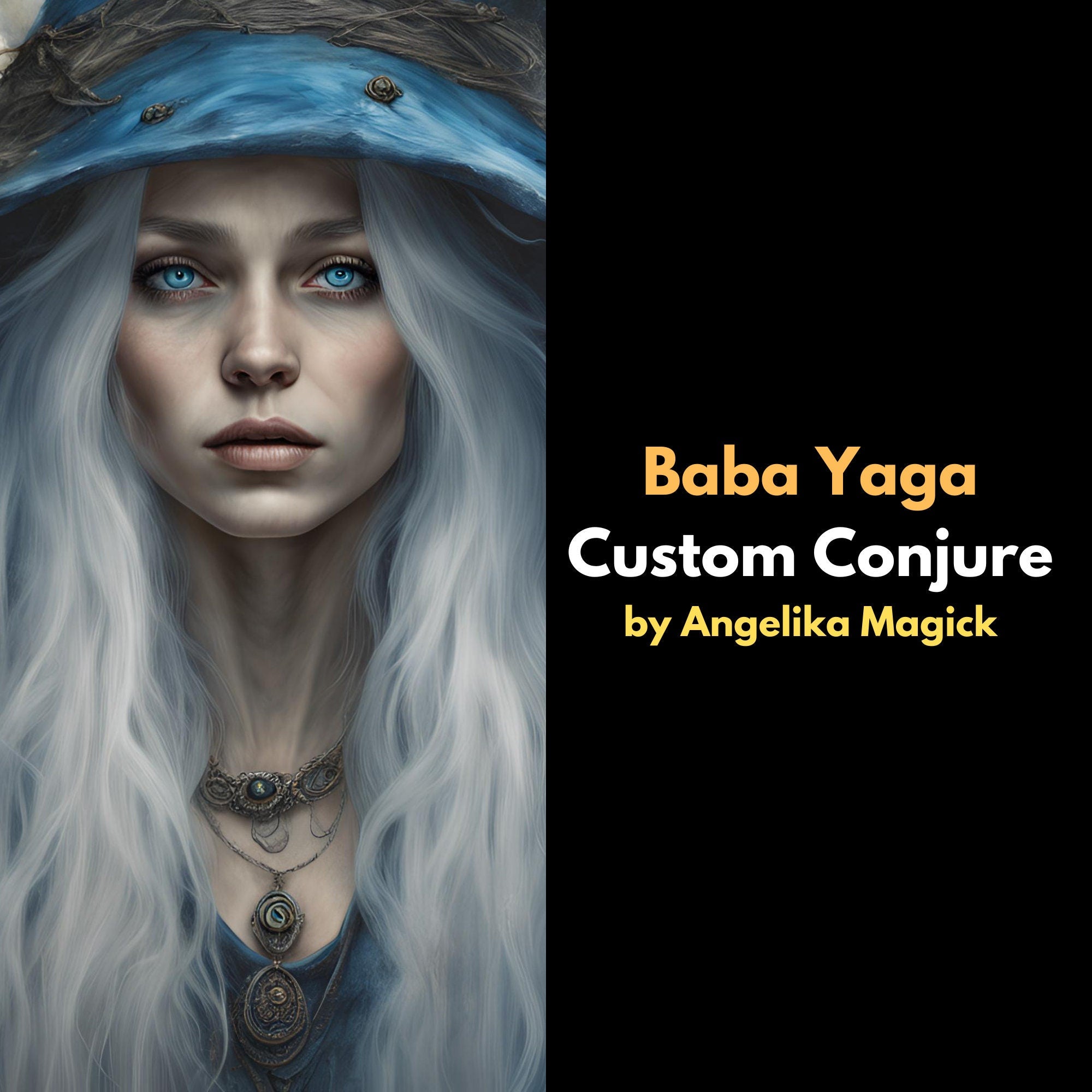 Custom Conjure of a Baba Yaga Spirit Companion with Direct Binding - Spirit Binding