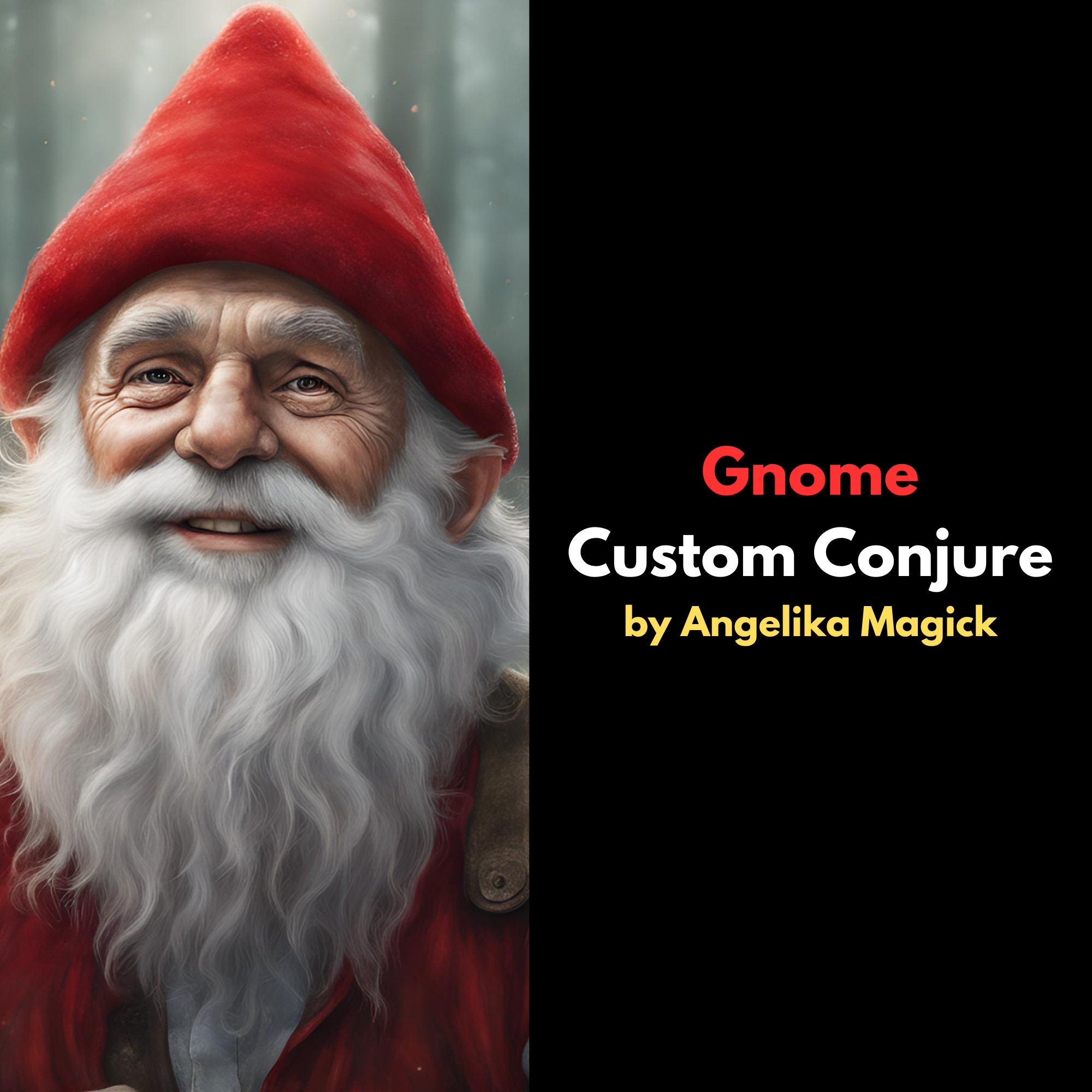 Custom Conjure of a Gnome Spirit Companion with Direct Binding - Spirit Binding