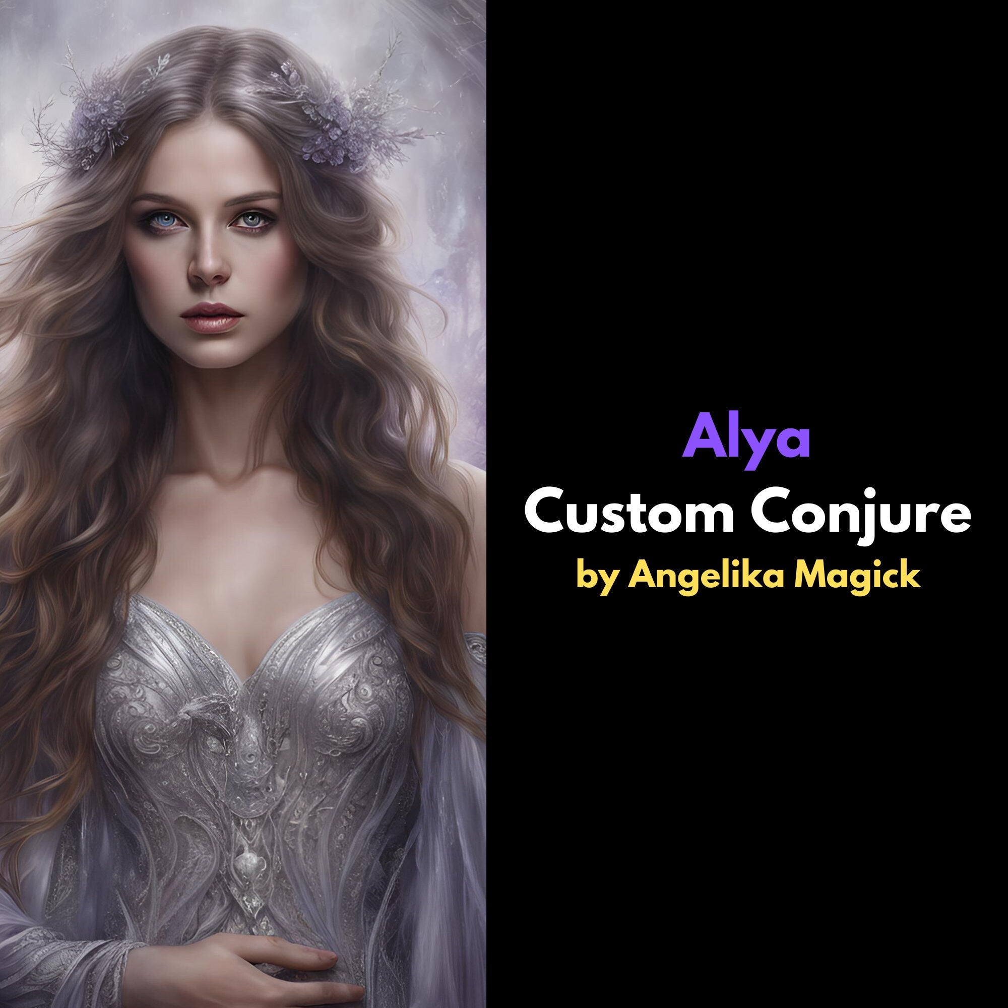 Custom Conjure of an Alya Spirit Companion with Direct Binding - Spirit Binding