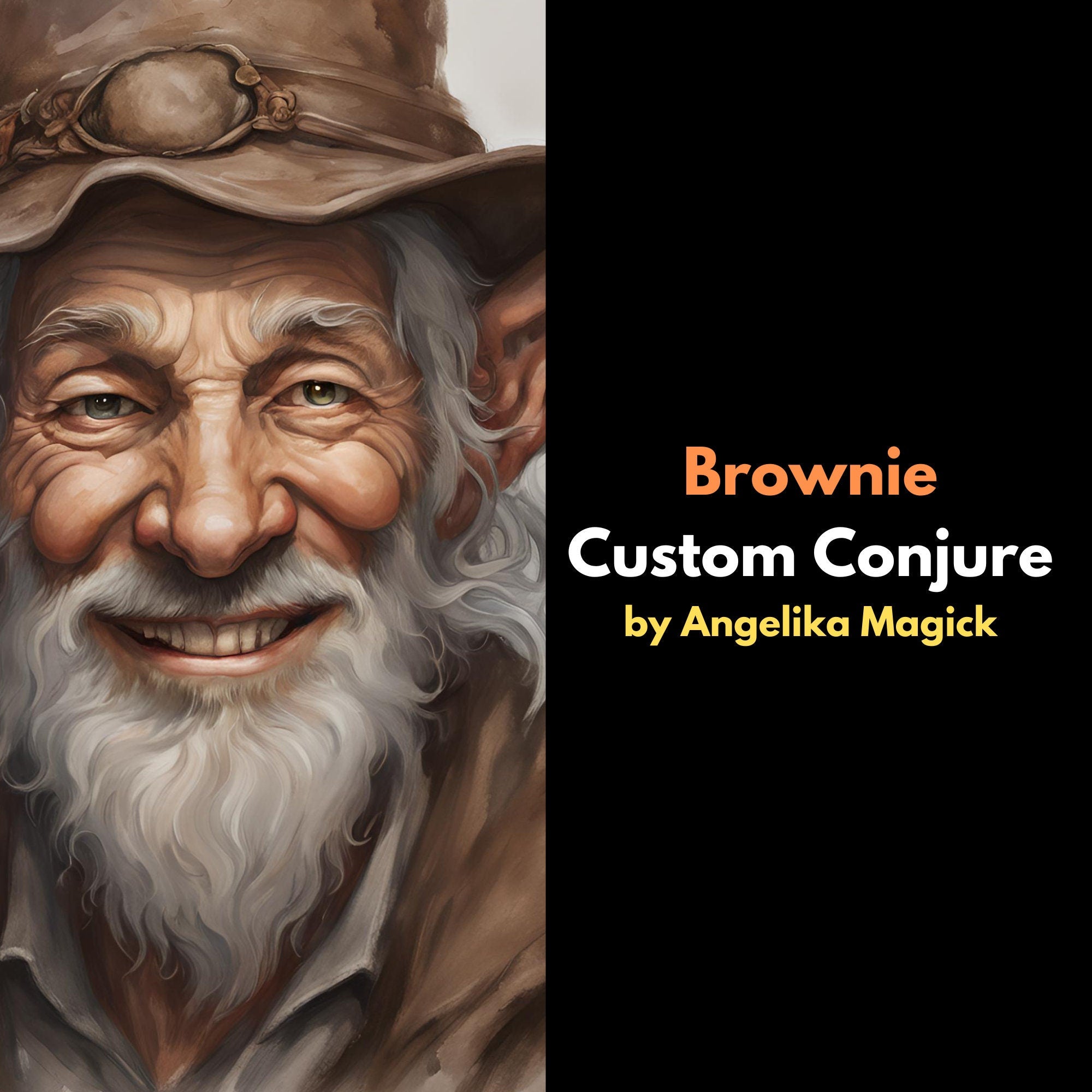 Custom Conjure of a Brownie Spirit Companion with Direct Binding - Spirit Binding