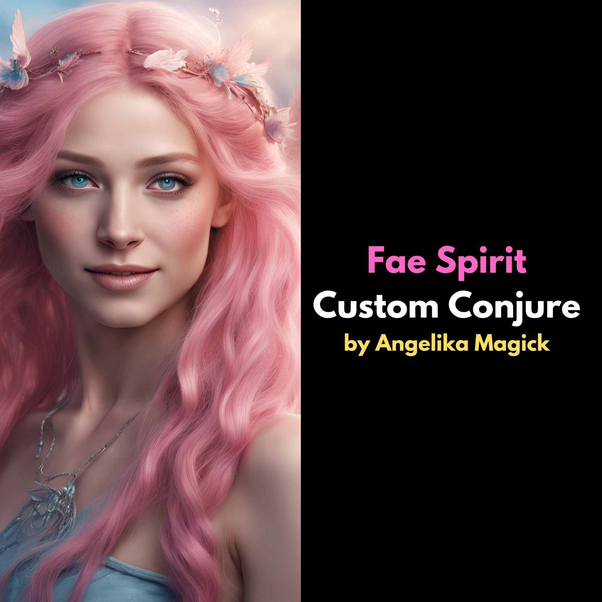 Custom Conjure of a Faery Spirit Companion with Direct Binding - Spirit Binding