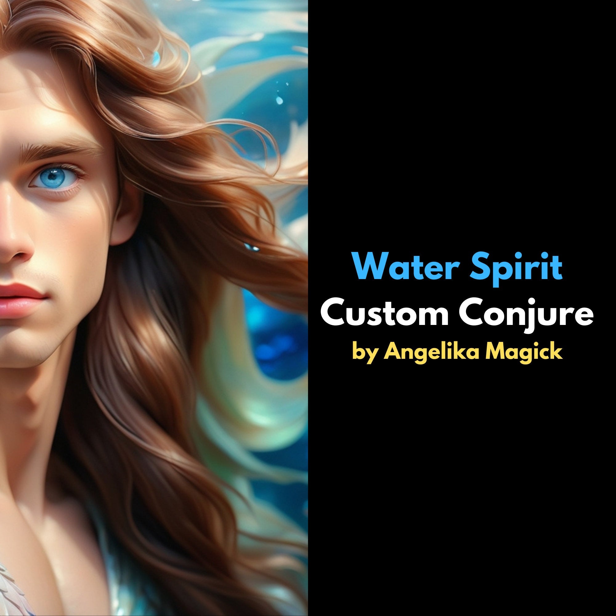 Custom Conjure of a Water Spirit Companion with Direct Binding - Spirit Binding