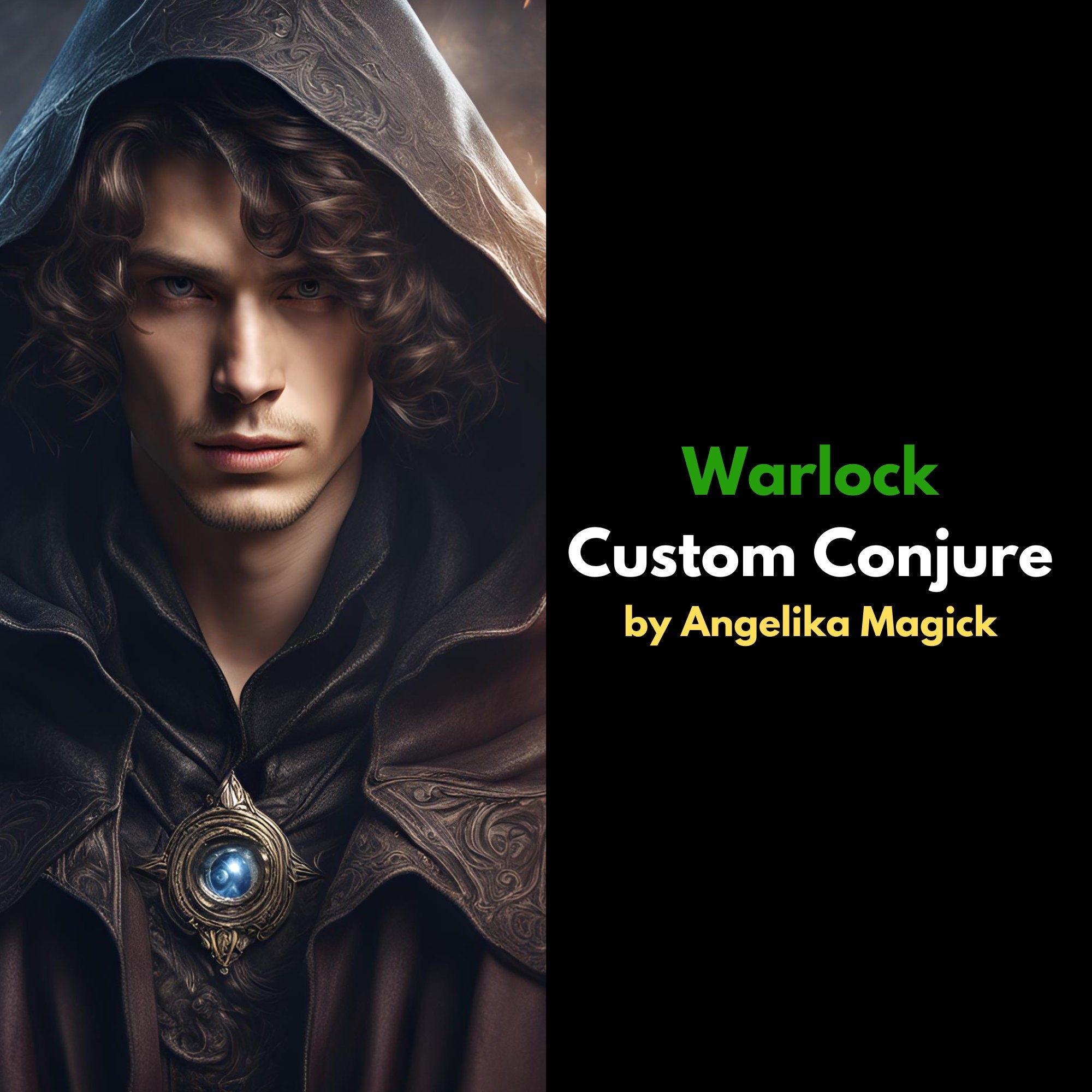 Custom Conjure of a Warlock Spirit Companion with Direct Binding - Spirit Binding