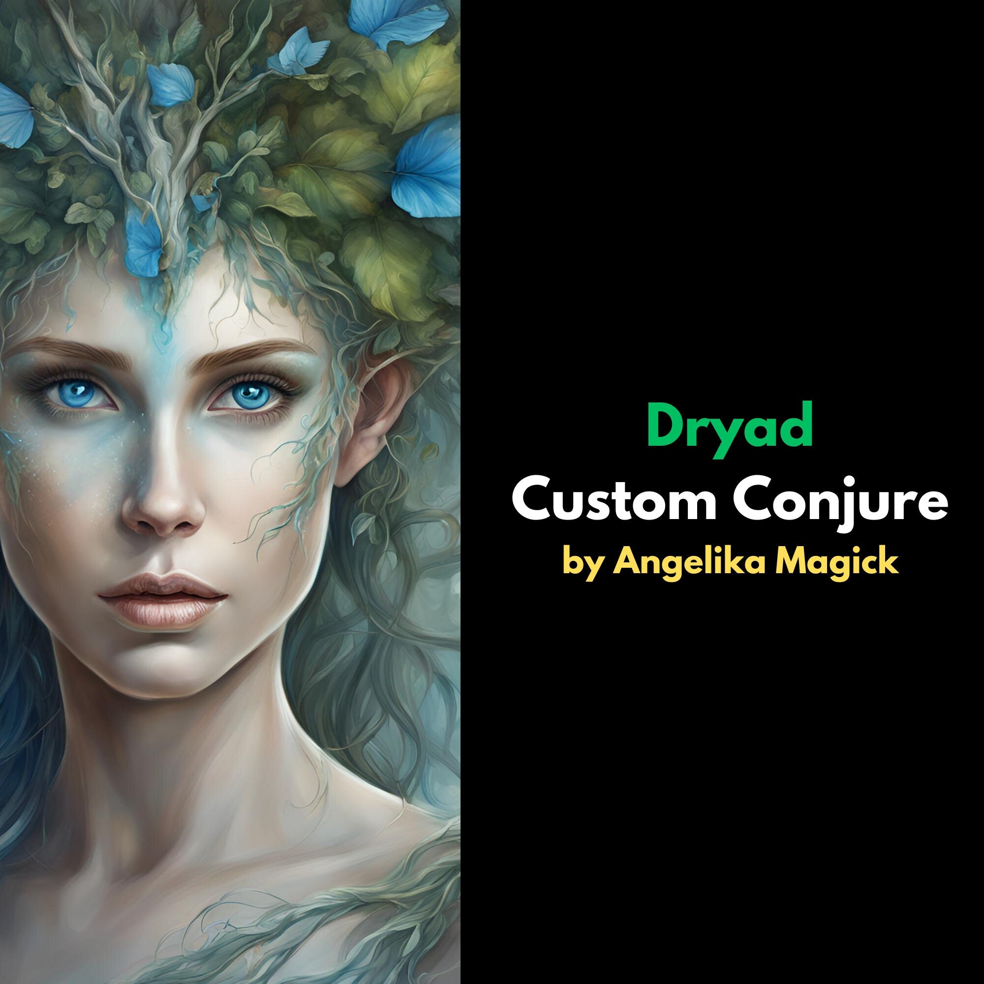 Custom Conjure of a Dryad Spirit Companion with Direct Binding - Spirit Binding