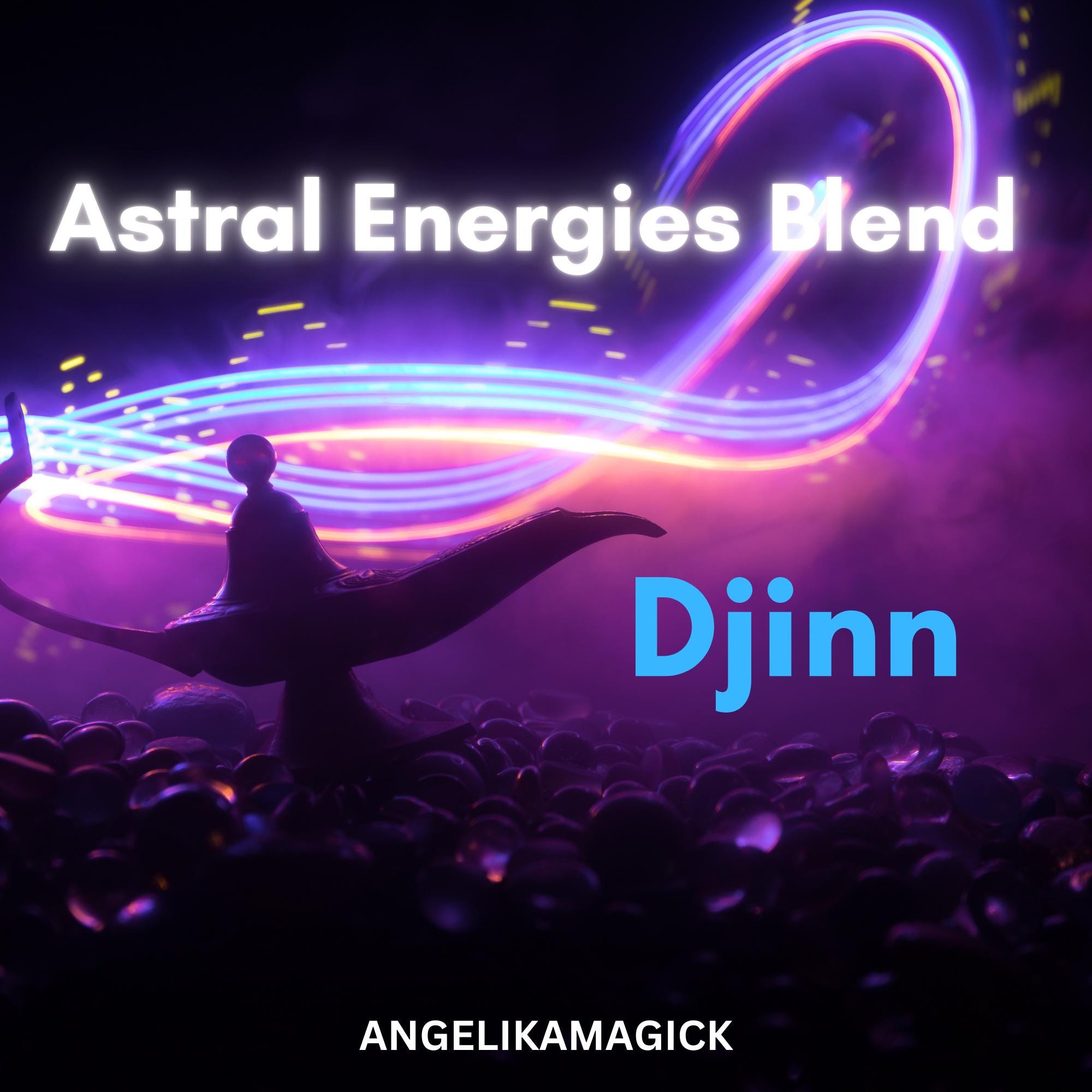 Djinn Astral Energies Blend Empowerment - Angelika Magick